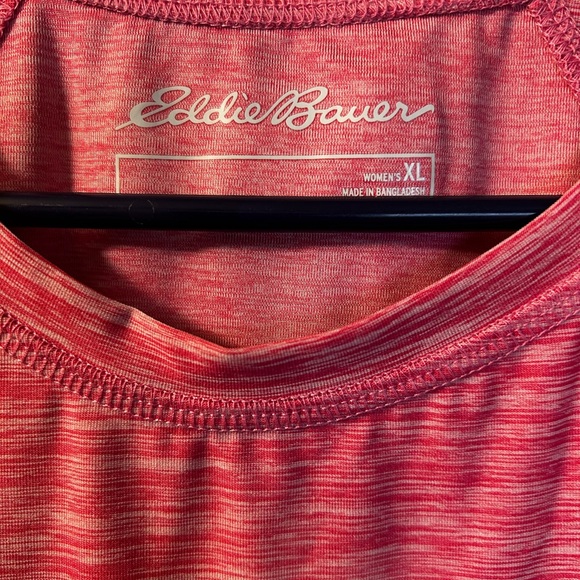 NWT EDDIE BAUER Women's Coral Sleeveless Athletic Top w/Racer Back Lightweight - Picture 6 of 12